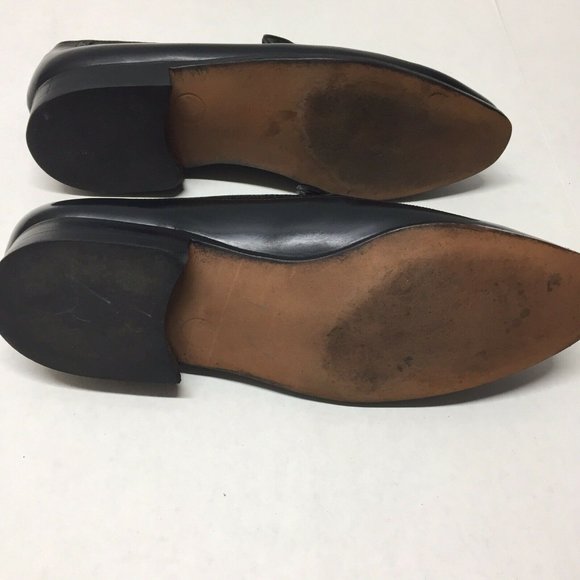 Whippet II Collection Black Leather Wingtip Oxford Shoes Size Men's US 10 C - Picture 5 of 8